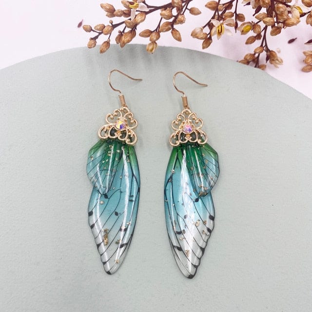 Fairy Wings Earrings Colorful Edition