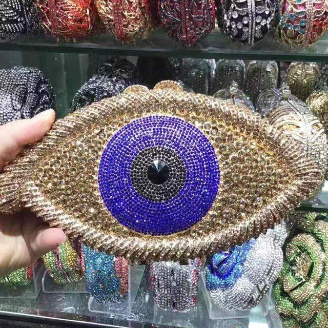 Evil Eye Clutch Bag