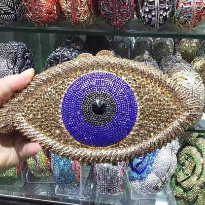 Evil Eye Clutch Bag