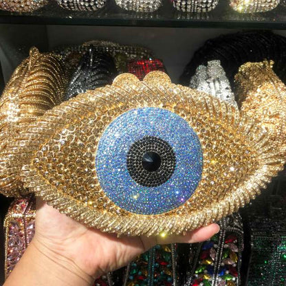 Evil Eye Clutch Bag