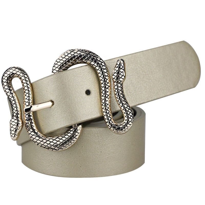 Snake Pin Buckle Belt