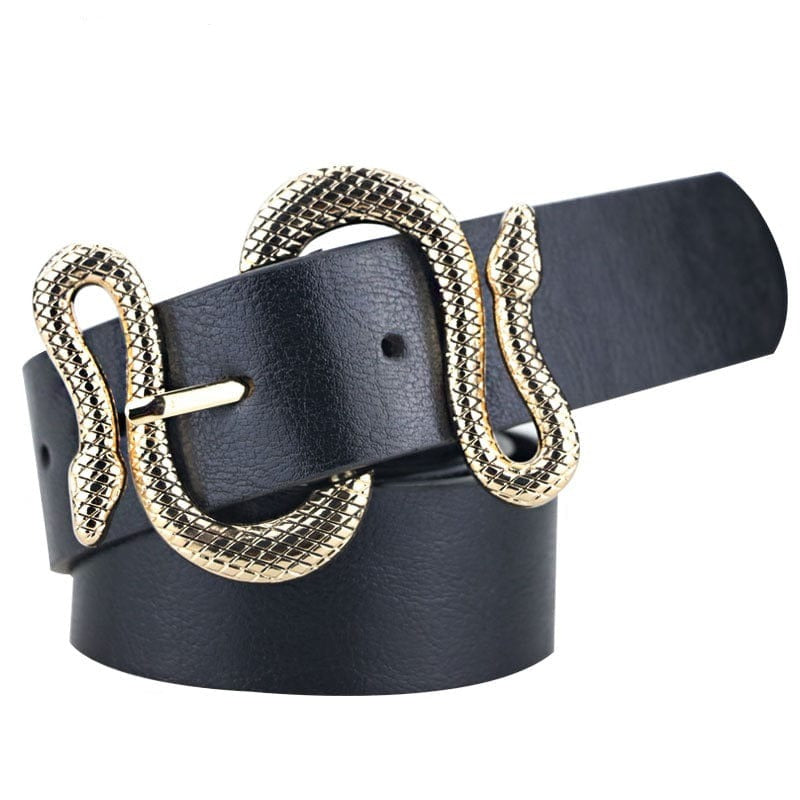 Snake Pin Buckle Belt