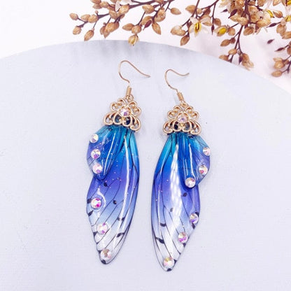 Fairy Wings Earrings Colorful Edition