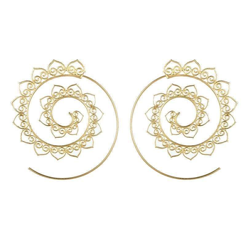 Gypsy Tribal Swirl Earrings