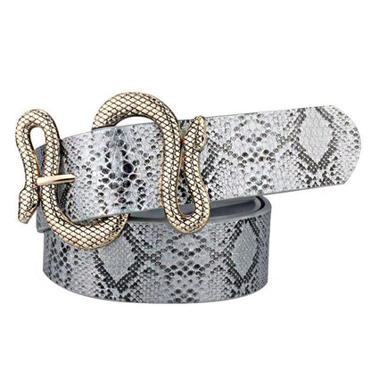 Snake Pin Buckle Belt