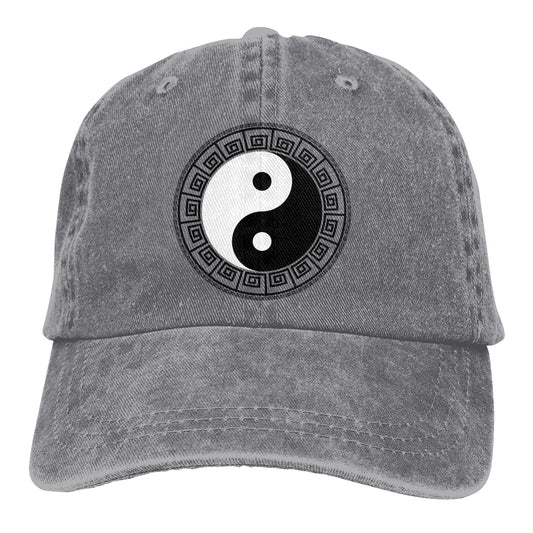 Yin & Yang  Washed Baseball Cap