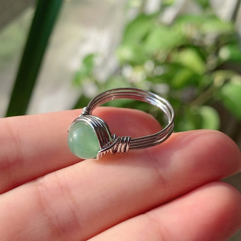 Healing Crystal Ring