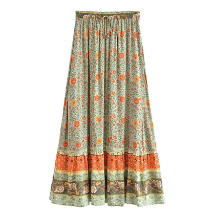 Kallie Boho Maxi Skirt