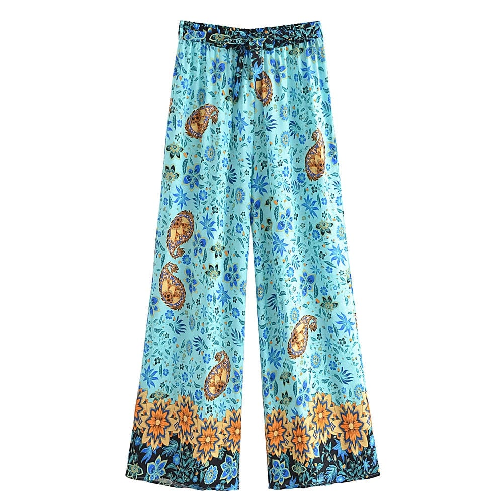 Medea Boho Wide Leg Pants