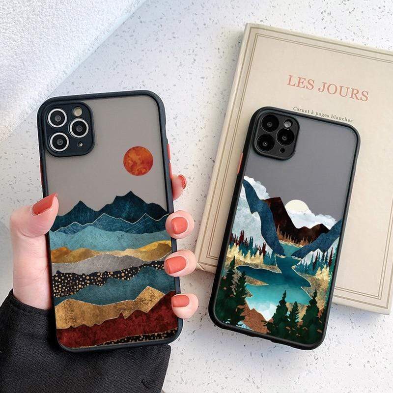 Hand Painted Landscape Phone Case