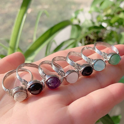 Healing Crystal Ring