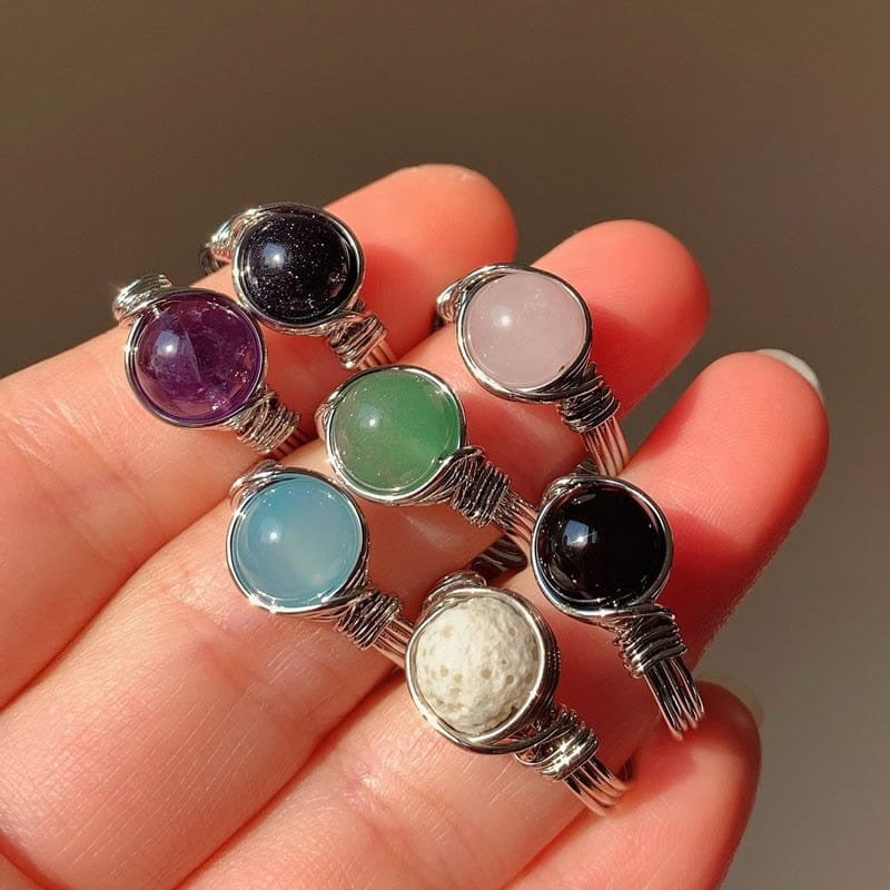 Healing Crystal Ring