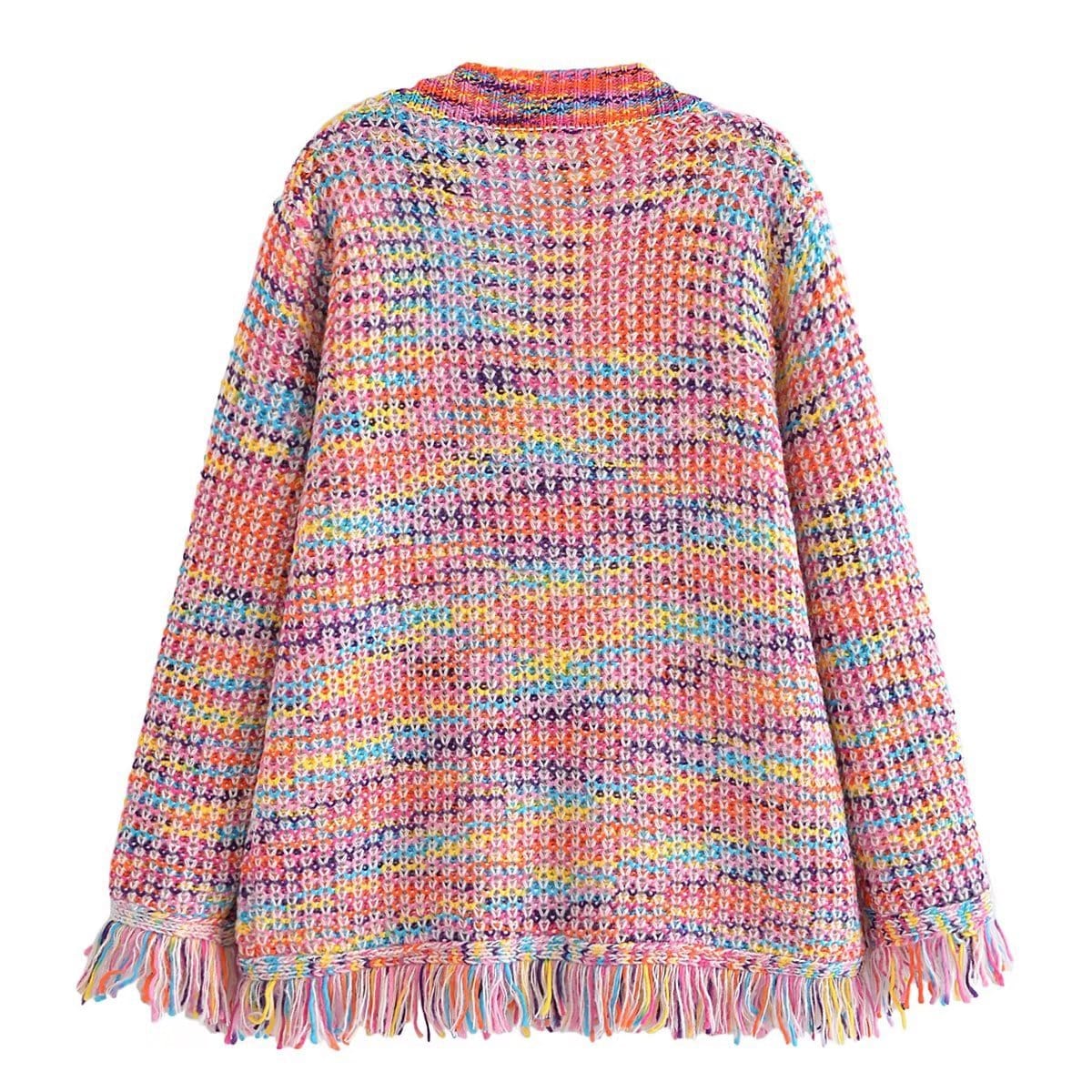 Henrietta Rainbow Cardigan