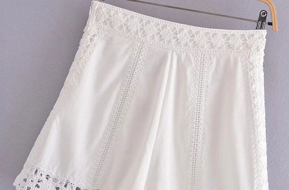 Hilda Boho Lace Shorts