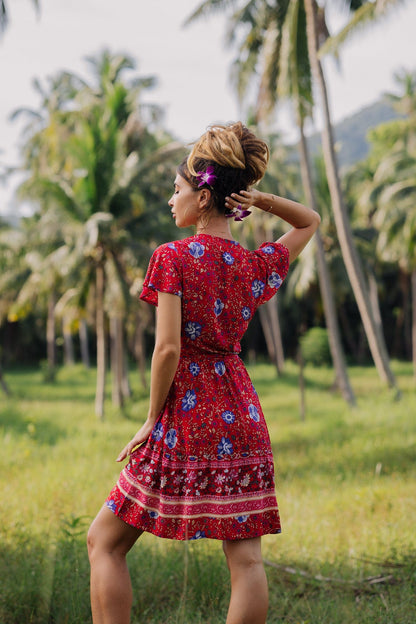 Ida Floral Mini Dress