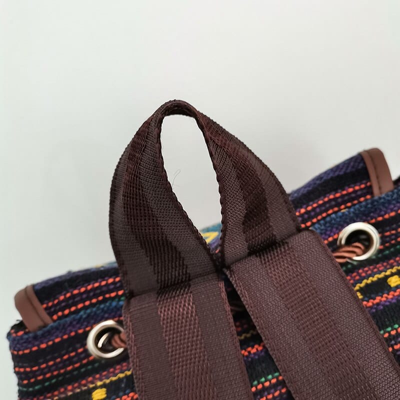 Indigo Canvas Backpack