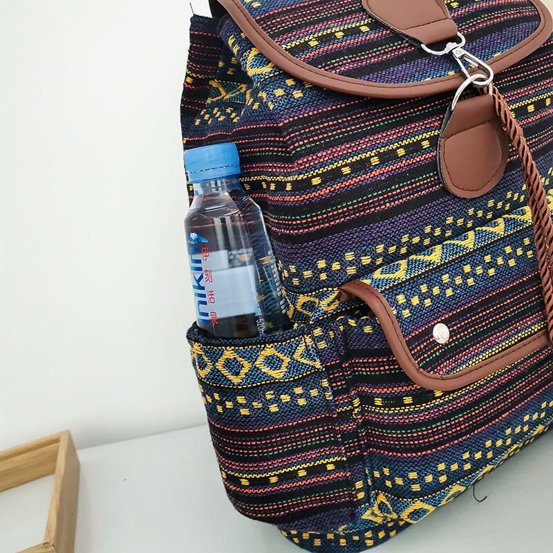 Indigo Canvas Backpack