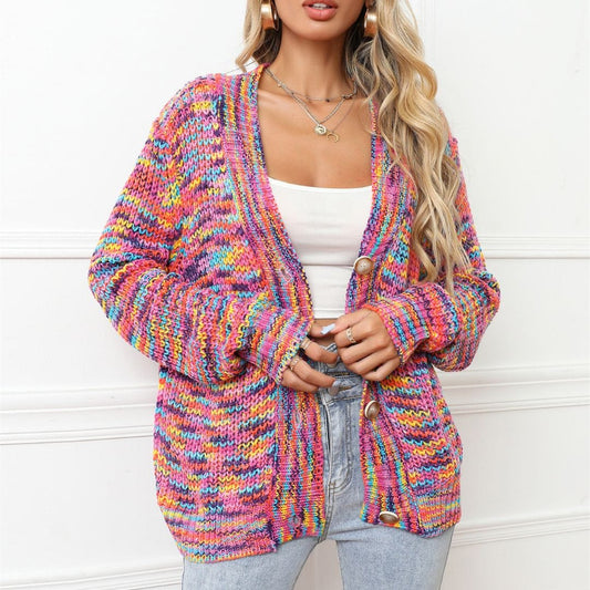 Iridiana Multicolor Cardigan