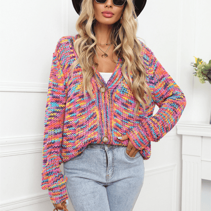 Iridiana Multicolor Cardigan