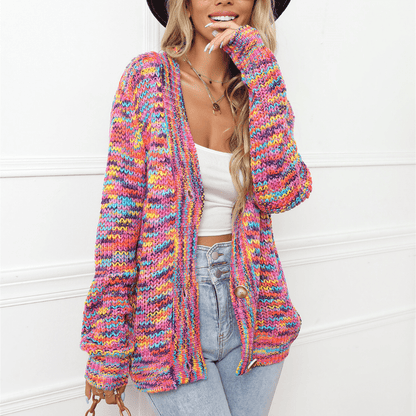 Iridiana Multicolor Cardigan