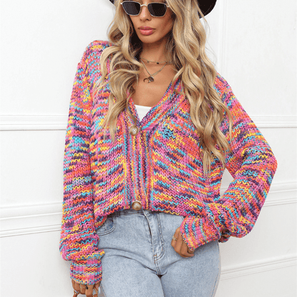 Iridiana Multicolor Cardigan