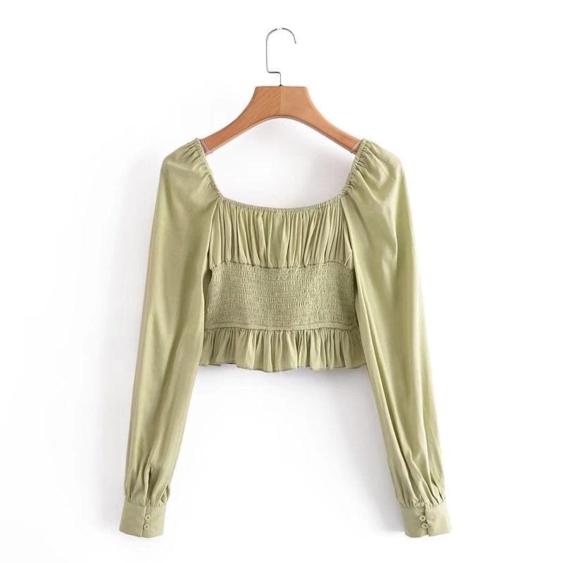 Jalissa Cropped Blouse