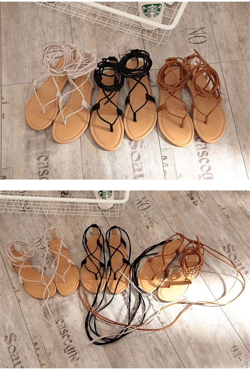 Janaina Lace Up Sandals