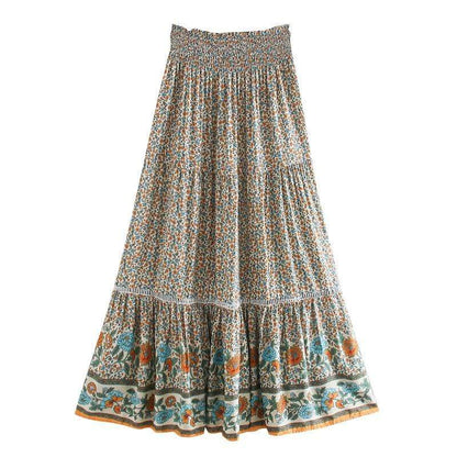 Jolene Maxi Skirt in Beige