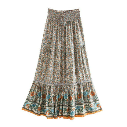 Jolene Maxi Skirt in Beige