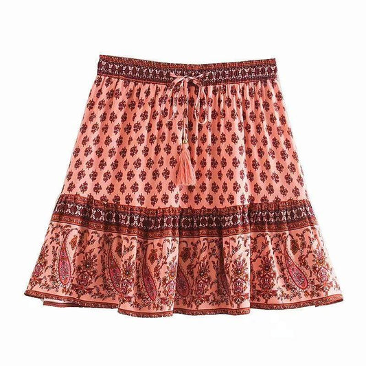 Josie Mini Skirt in Pink