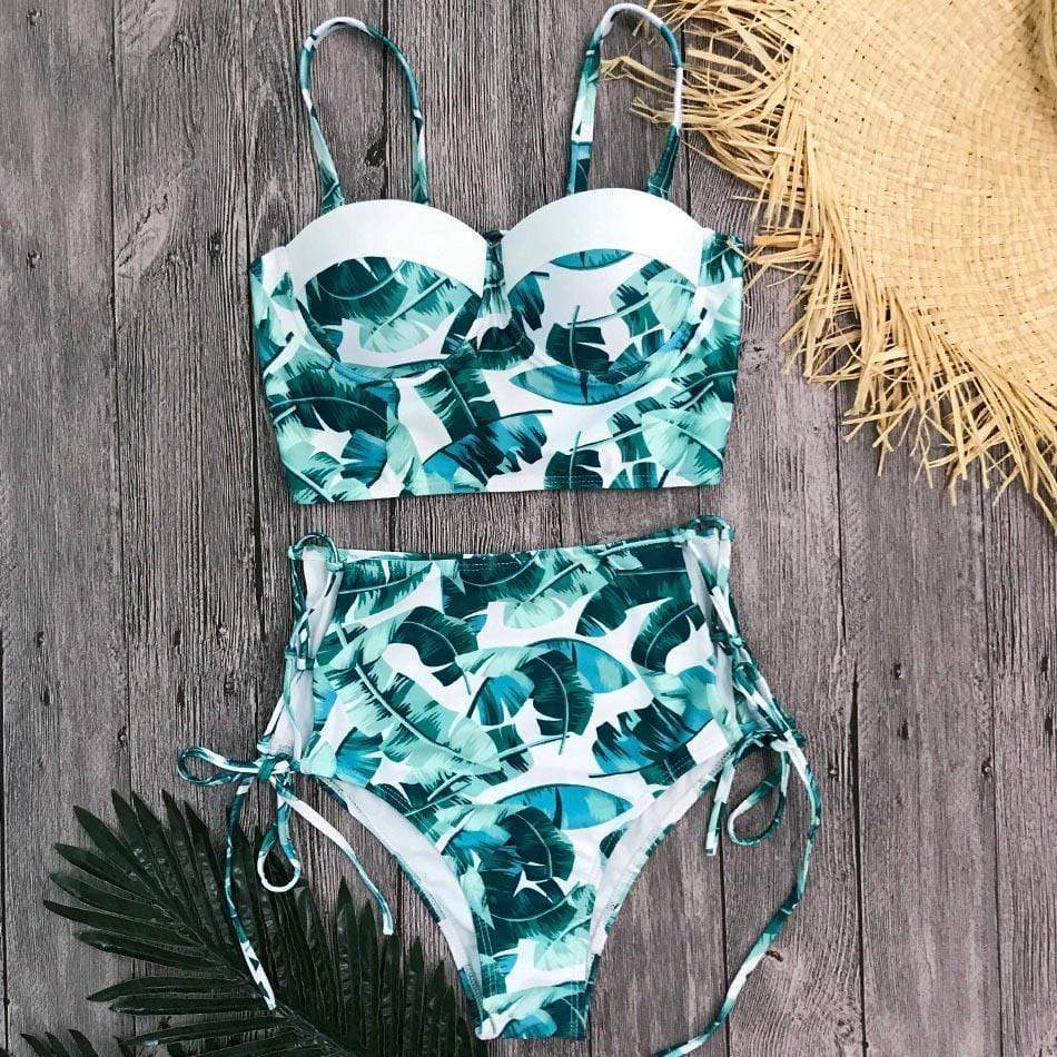 Jungle High Waist Bikini Set