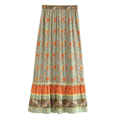 Kallie Boho Maxi Skirt