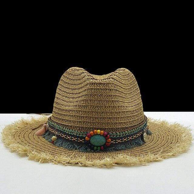 Bohemian Panama Straw Hat