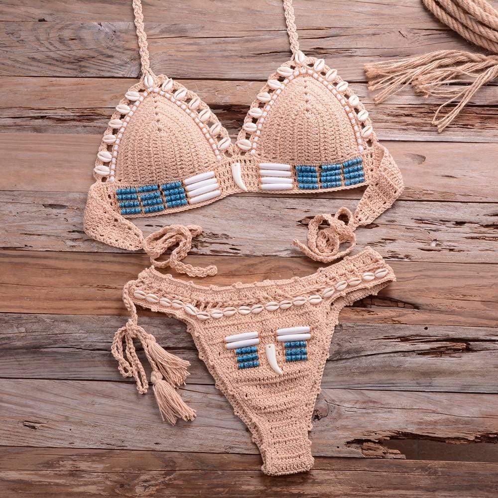 Shell Crochet Bikini Set