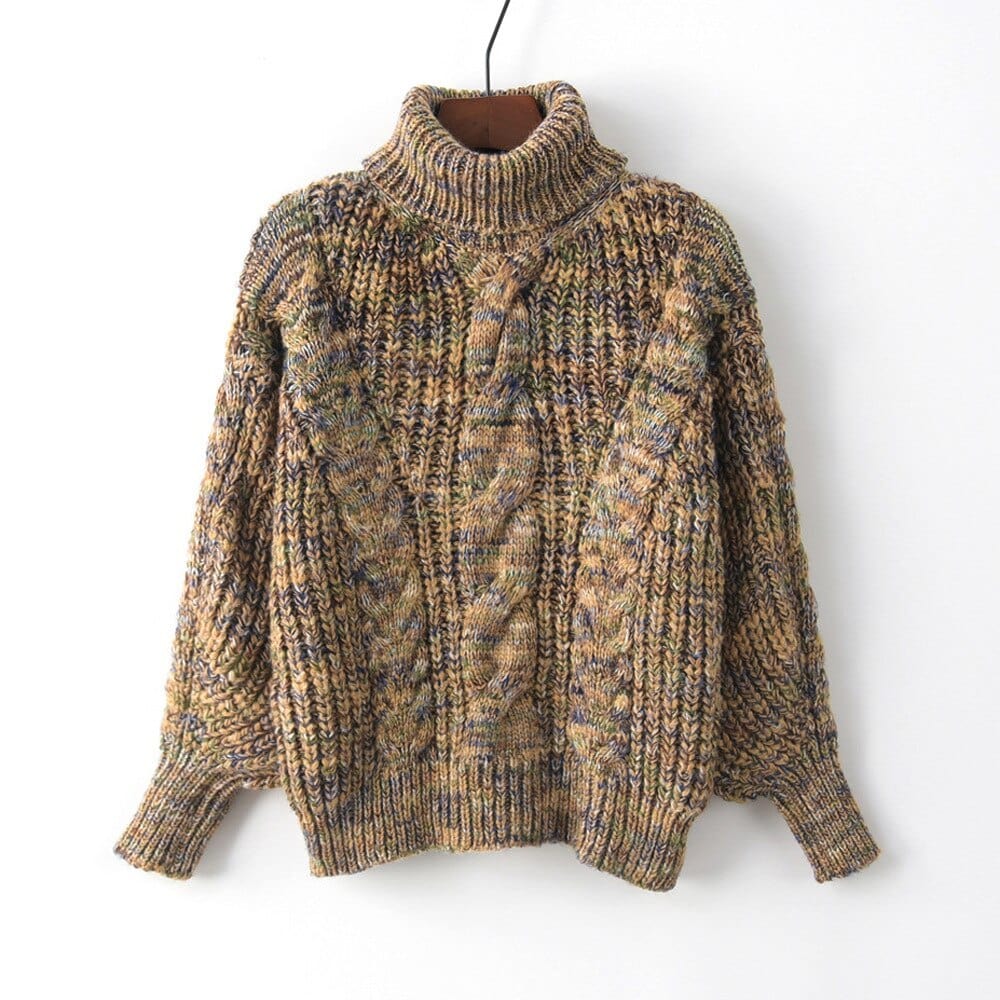 Icelyn Turtleneck Knitted Sweater