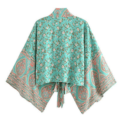 Lavinia Boho Cropped Kimono