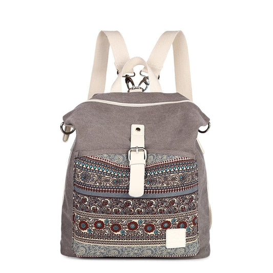 Aretha Canvas Backpack