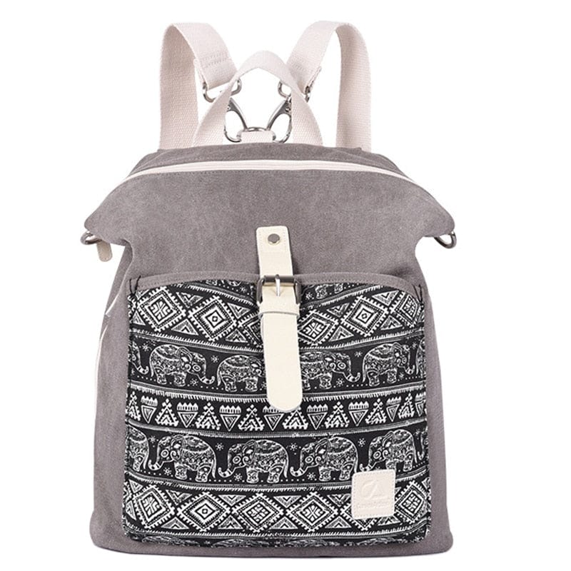 Aretha Canvas Backpack