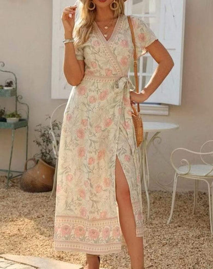 Lori Wrap Maxi Dress