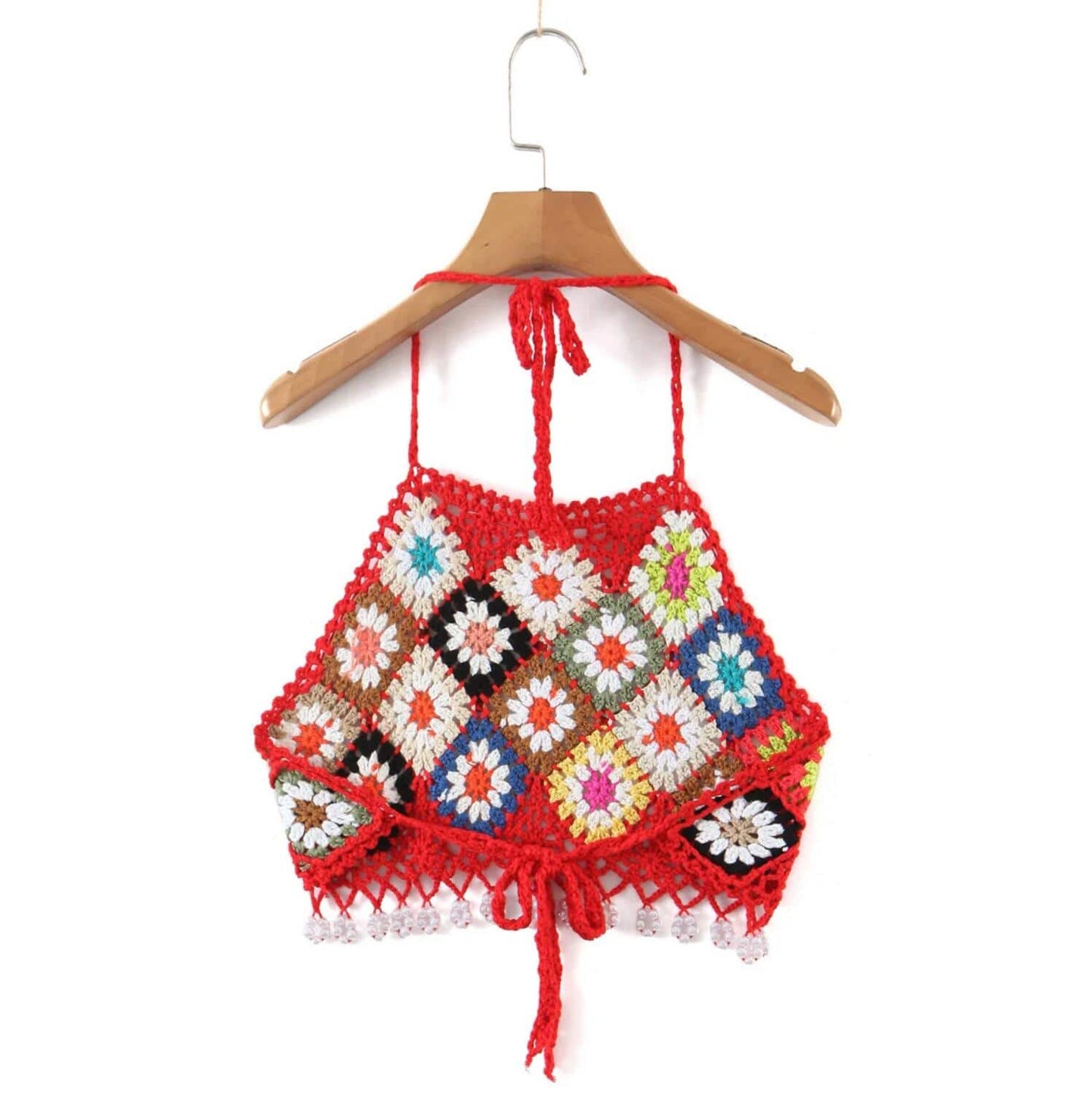 Mahalia Crochet Crop Top