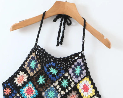 Mahalia Crochet Crop Top