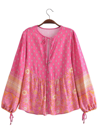 Mandisa Boho Blouse ( 2 Colors)