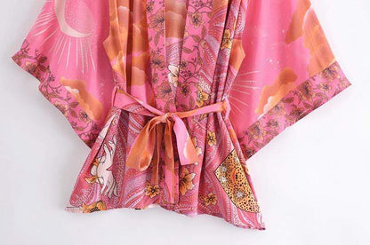 Mane Kimono in Pink