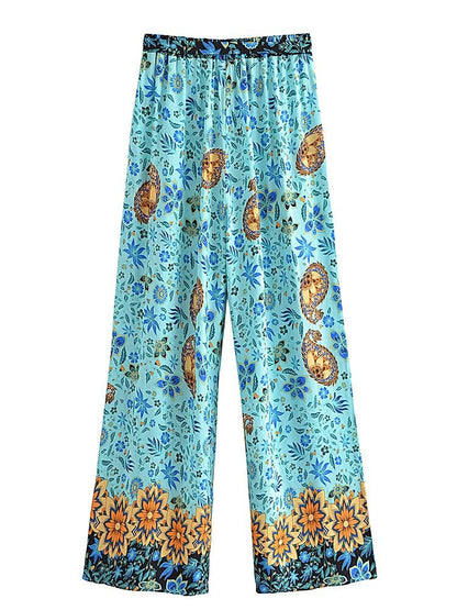 Medea Boho Wide Leg Pants