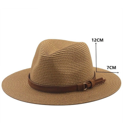 Memphis Straw Fedora Hat