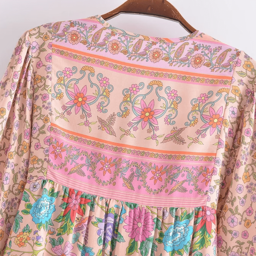 Morgan Boho Long Sleeve Blouse