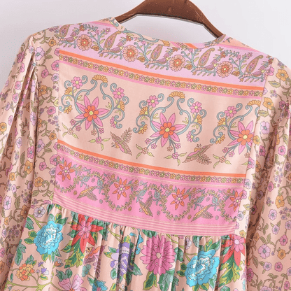 Morgan Boho Long Sleeve Blouse