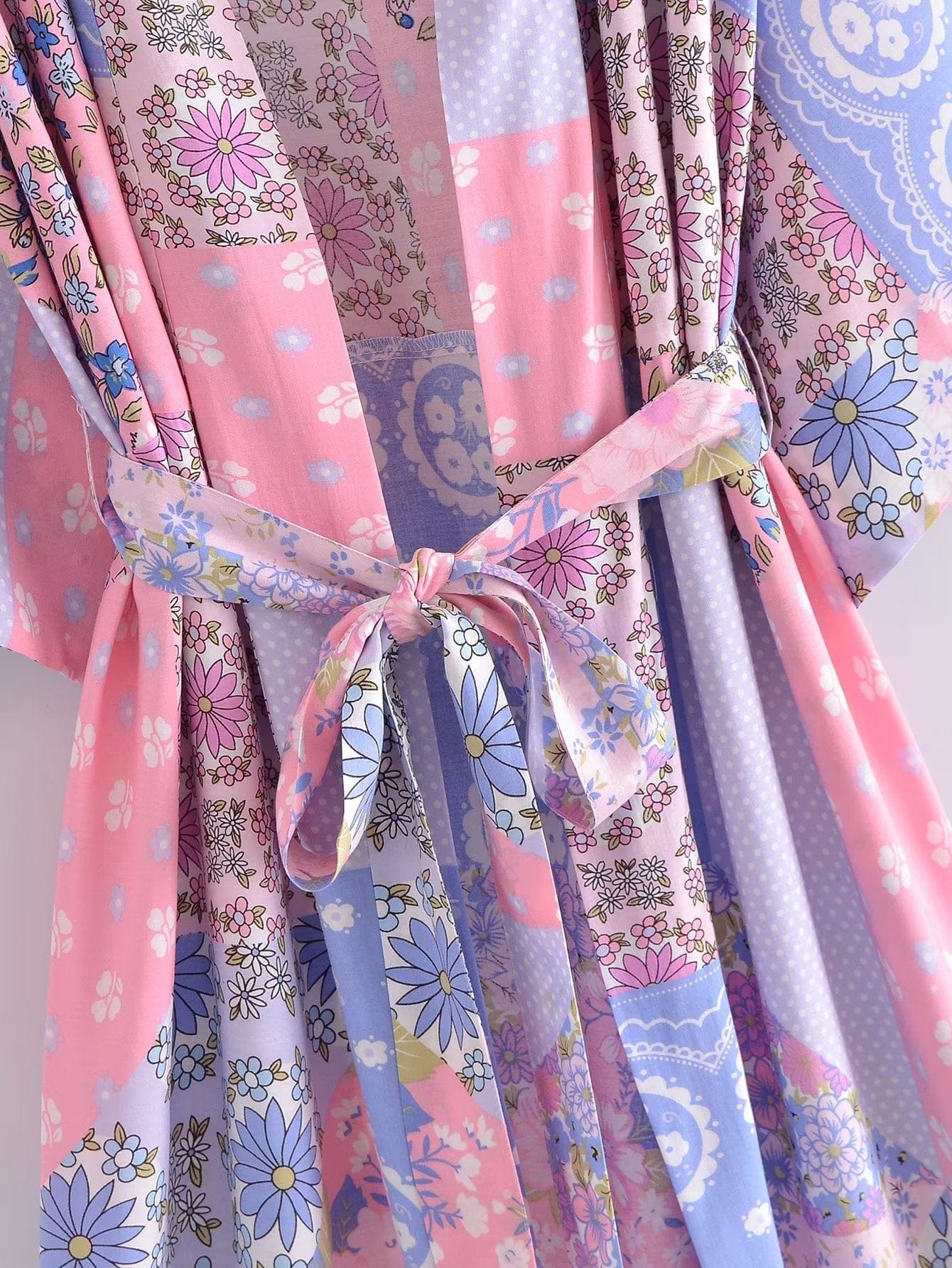 Orchid Boho Kimono Robe