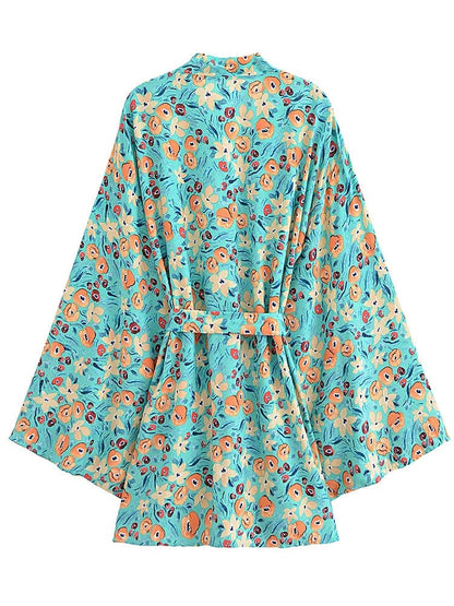 Oriana Floral Cover Up Kimono