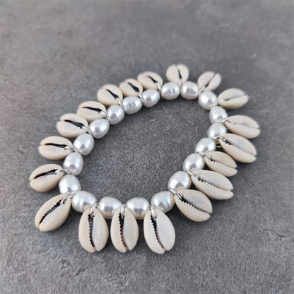 Sea Shell Multi Beads Bracelet